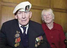 Photograph of Albert and Evelyn Haslam Photograph of Albert and Evelyn Haslam
