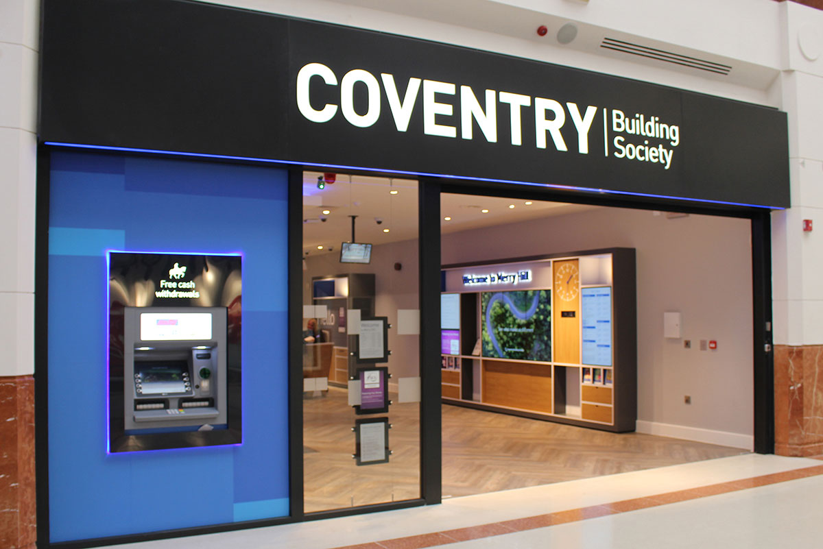 Branch refit Get in touch Coventry Building Society