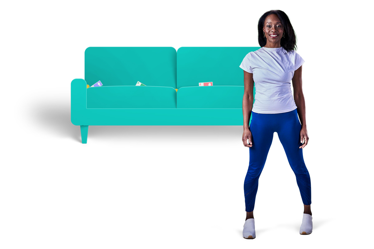 Illustration of a people talking on a bench