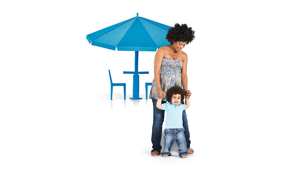Woman and child