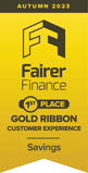 Fairer finance award - Number one for Customer Experience